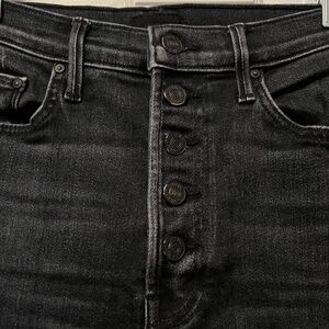 Mother pixie wanderer black jean